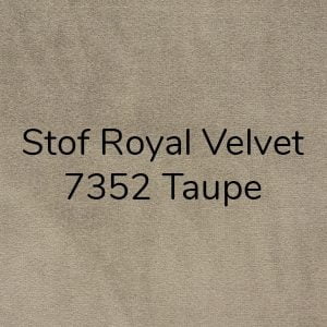 Stof Royal Velvet 7352 Taupe