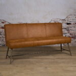 Tower Living Eetkamerbank 'Belmonte' - cognac