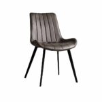 Tower Living Eetkamerstoel Eljas - Microvezel Savannah Antraciet
