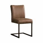 Tower Living Eetkamerstoel Ferro - Microvezel Savannah Light Brown