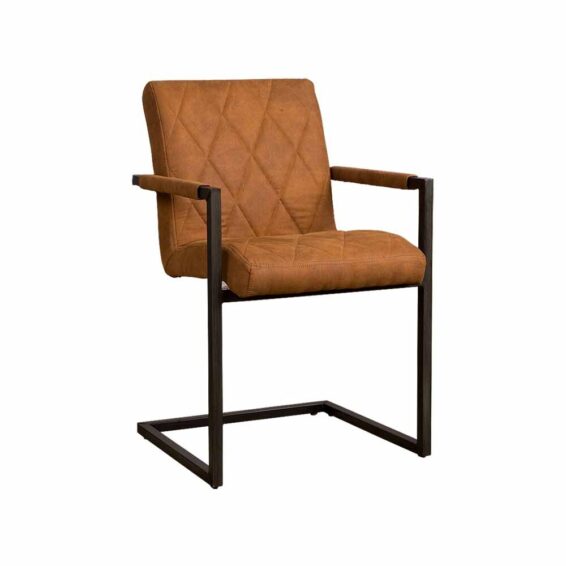 Tower Living Eetkamerstoel 'Lomba' - Houston 215 Cognac
