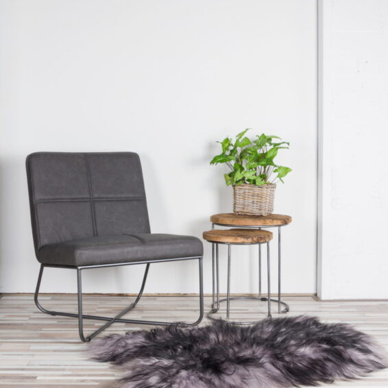 Zitzz - Fauteuil Lee - Preston Antraciet