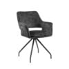 Eetkamerstoel Madore - Stof Adore Darkgrey 68