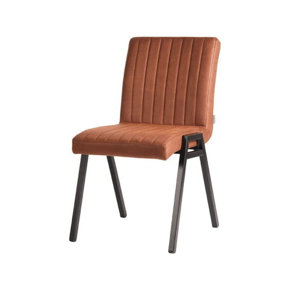 eetkamerstoel_matz_cognac_microvezel_zwart_metaal_50x60x86_cm_perspectief_1.jpg