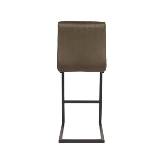 Barkruk Milo Army Microvezel 41x53x100 cm Achterkant
