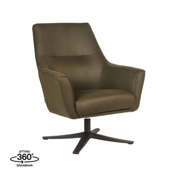 LABEL51 Fauteuil Tod Army Microvezel 76x75x90 Cm Perspectief.jpg