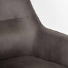 LABEL51 Fauteuil Tod Antraciet Microvezel 76x75x90 cm Detail