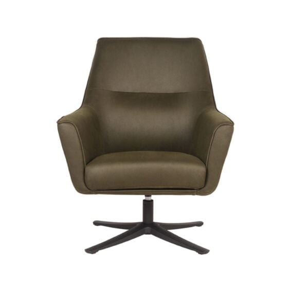 LABEL51 Fauteuil Tod Army Microvezel 76x75x90 cm Voorkant