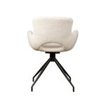 Eetkamerstoel Campo Stof Teddy MJ8 1 White 2