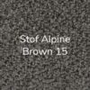Stof Alpine Brown 15