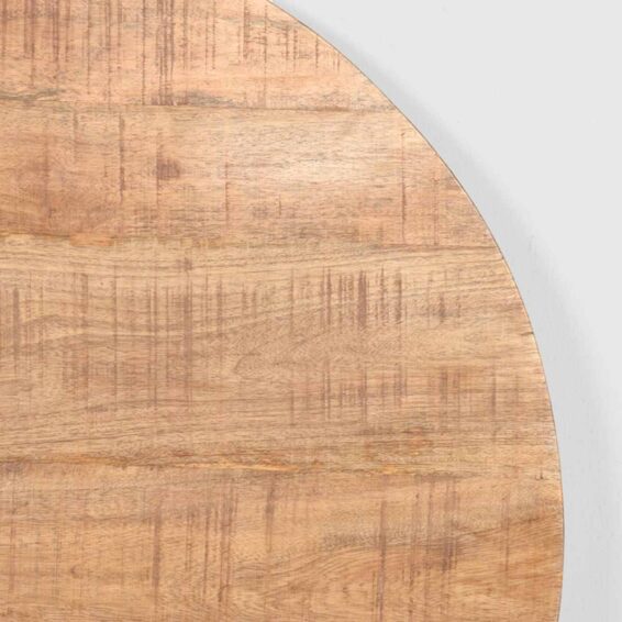 LABEL51 Restaurant Bartafel Blad Rond Sloppy Edge 70x70 Cm Detail