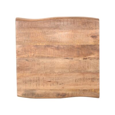 LABEL51 Restaurant Bartafel Blad Vierkant Tree Edge 70x70 cm Naturel Voorkant