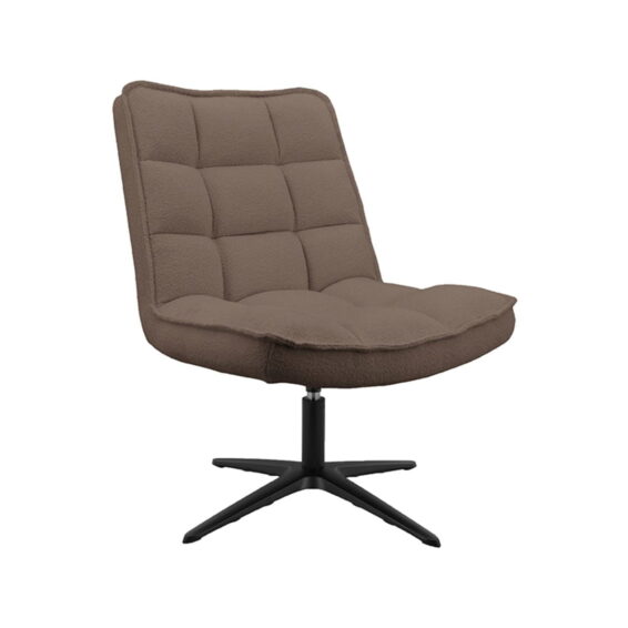LABEL51 - Fauteuil_Vince_Bruin_Boucle_63x74x91_cm_Perspectief