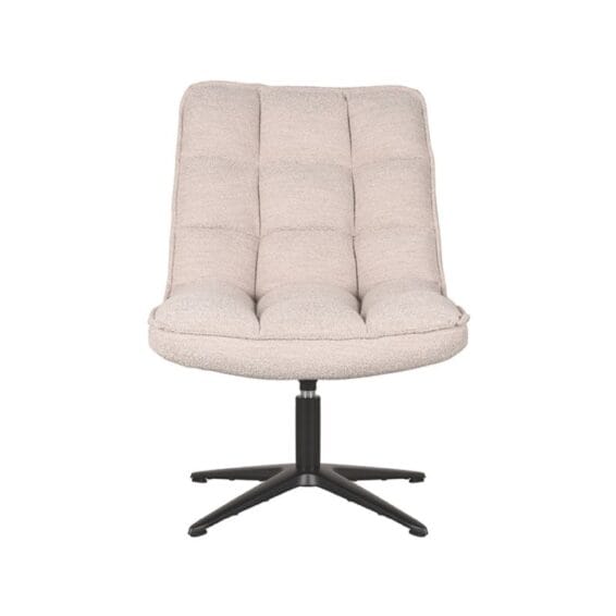 LABEL51 - Fauteuil_Vince_Naturel_Boucle_63x74x91_cm_Voorkant