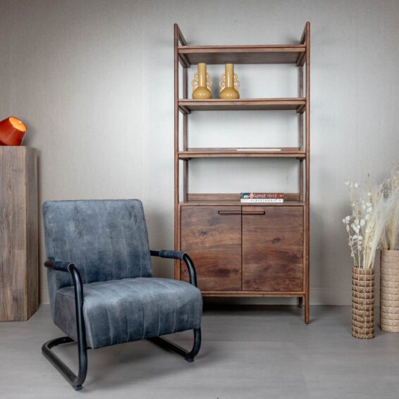 Tower Living Fauteuil Riva - Stof Adore 29 Antracite Grey