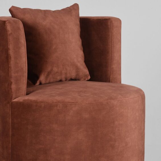 LABEL51 - Fauteuil_Evy_65cm_Rust_Velours_Detail