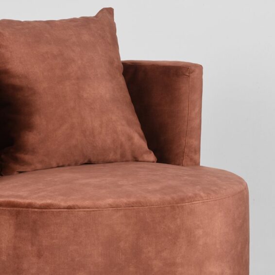 LABEL51 - Fauteuil_Evy_90cm_Rust_Velours_Detail_1