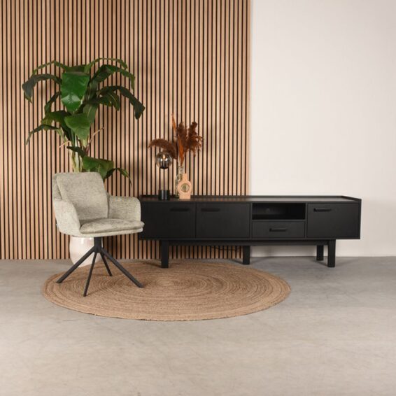 LABEL51 - Eetkamerstoel_Joy_58x63x83_Cm_Beige_Elegance_Setting