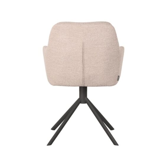 LABEL51 - Eetkamerstoel_Joy_58x63x83_Cm_Naturel_Boucle_Achterkant