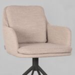 LABEL51 - Eetkamerstoel_Joy_58x63x83_Cm_Naturel_Boucle_Detail