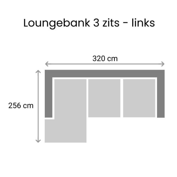 Loungebank Rotterdam 3-zits - Links - Afmetingen.jpg