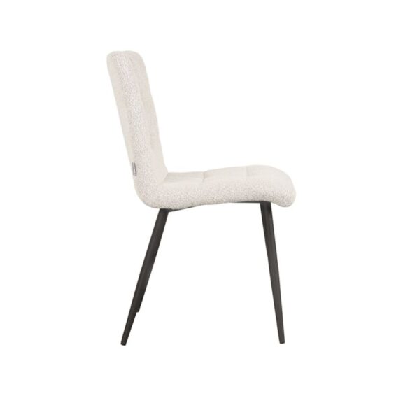 LABEL51 - Eetkamerstoel_Sam_57x45x86_Cm_Touch_Champagne_Zijkant