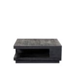 LABEL51 - Salontafel Square 80x80x30 Cm Zwart Mangohout (4)