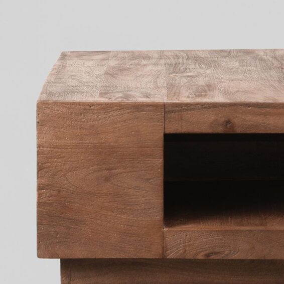 LABEL51 - Salontafel_Square_80x80x30_Cm_Espresso_Mangohout_Detail