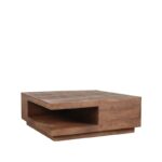 LABEL51 - Salontafel_Square_80x80x30_Cm_Espresso_Mangohout_Perspectief