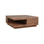 LABEL51 - Salontafel_Square_80x80x30_Cm_Espresso_Mangohout_Perspectief