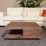 LABEL51 - Salontafel_Square_80x80x30_Cm_Espresso_Mangohout_Setting
