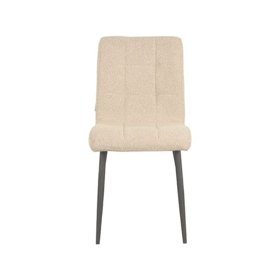 LABEL51 - Eetkamerstoel_sam_57x45x86_cm_touch_sand_voorkant