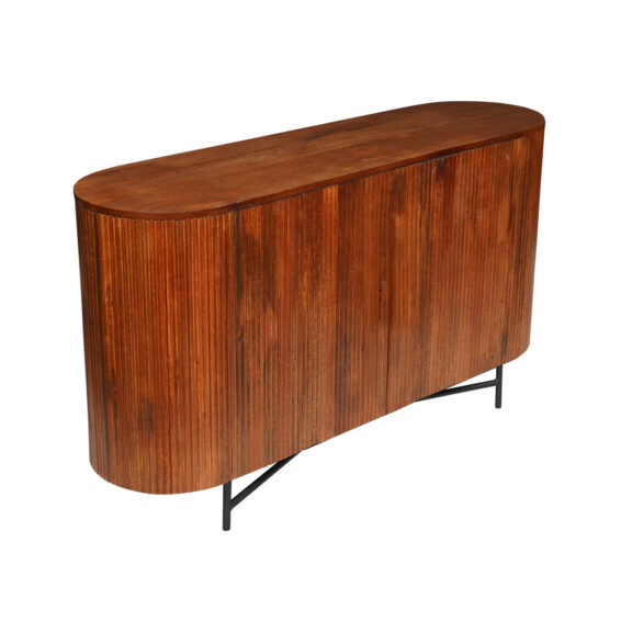Mangohouten Dressoir 145 Cm Bruin (1)