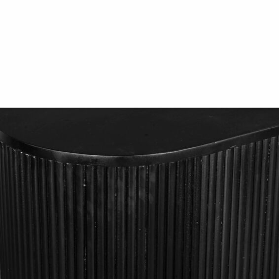 Mangohouten Dressoir 145 Cm Details Zwart