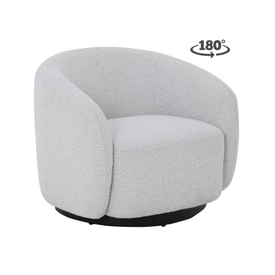 Tower Living Fauteuil Belfast - Stof Copenhagen 900 Light Ivory