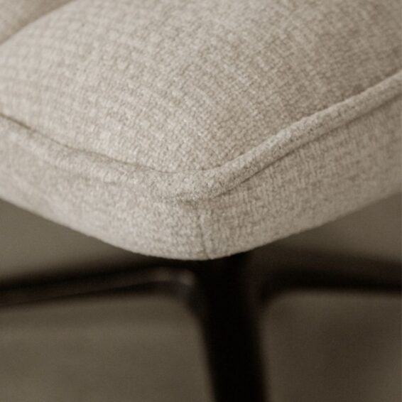 LABEL51 - Draaifauteuil Vince 63x74x91 Cm Clay Elite Details