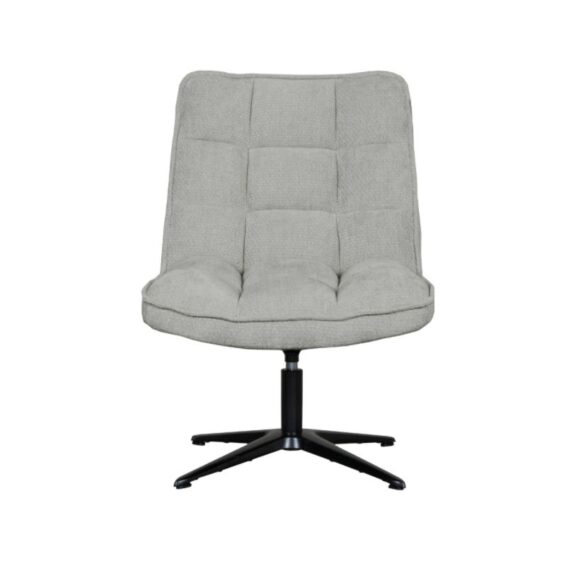 LABEL51 - Draaifauteuil Vince 63x74x91 Cm Stone Elite (3)