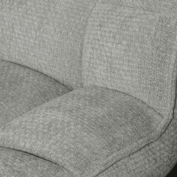 LABEL51 - Draaifauteuil Vince 63x74x91 Cm Stone Elite Details