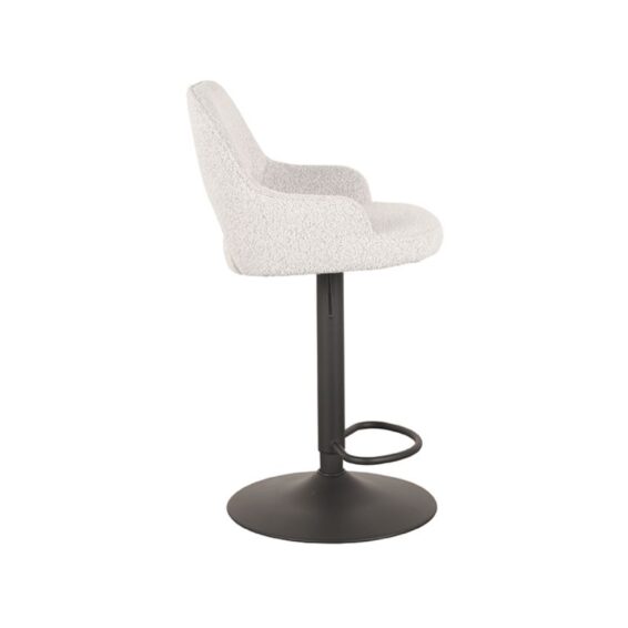 LABEL51 Barkruk Fer 45x47x92 113 Cm Champagne Touch Zijkant