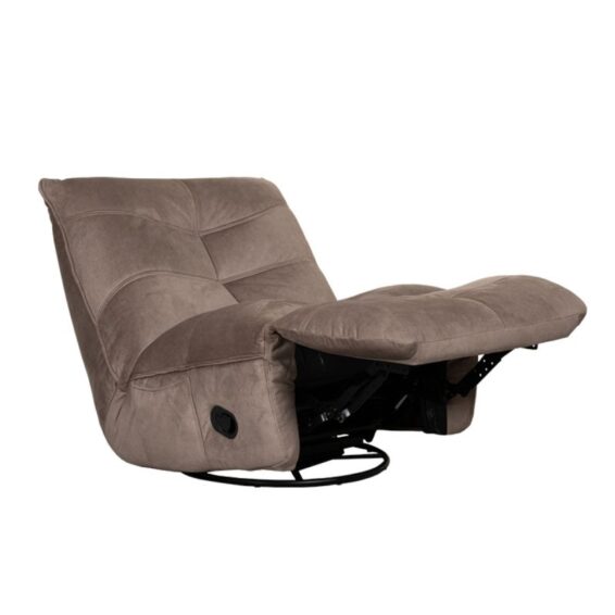LABEL51 - Relaxfauteuil Take It Easy- 84x104x94 Cm - Stof Naturel Touch (2)
