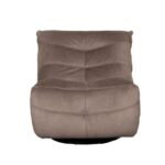 LABEL51 - Relaxfauteuil Take It Easy- 84x104x94 Cm - Stof Naturel Touch (3)