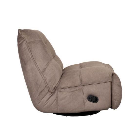 LABEL51 - Relaxfauteuil Take It Easy- 84x104x94 Cm - Stof Naturel Touch (4)