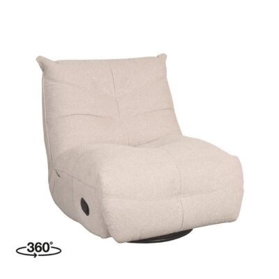 LABEL51 relaxfauteuil take it easy 84x104x94 cm touch naturel 360 v2