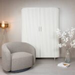 Tower Living Fauteuil Belfast - Stof Copenhagen 903 Taupe