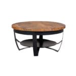 Woods & More - Ronde Salontafel Dolf Mango 90 Cm