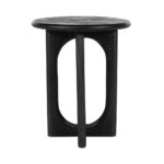 Bijzettafel Chim Mango 50 Cm Zwart