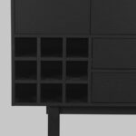 LABEL51 - Hoge_Kast_Cali_125x45x140cm_Zwart_Detail