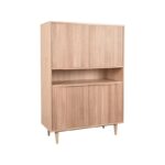 LABEL51 - Hoge_Kast_Jule_110x49x158_Cm_Naturel_Eikenhout_Perspectief