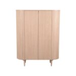 LABEL51 - Hoge_Kast_Oliva_105x47x158_Cm_Naturel_Eikenhout_Voorkant
