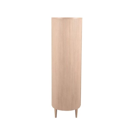 LABEL51 - Hoge_Kast_Oliva_105x47x158_Cm_Naturel_Eikenhout_Zijkant